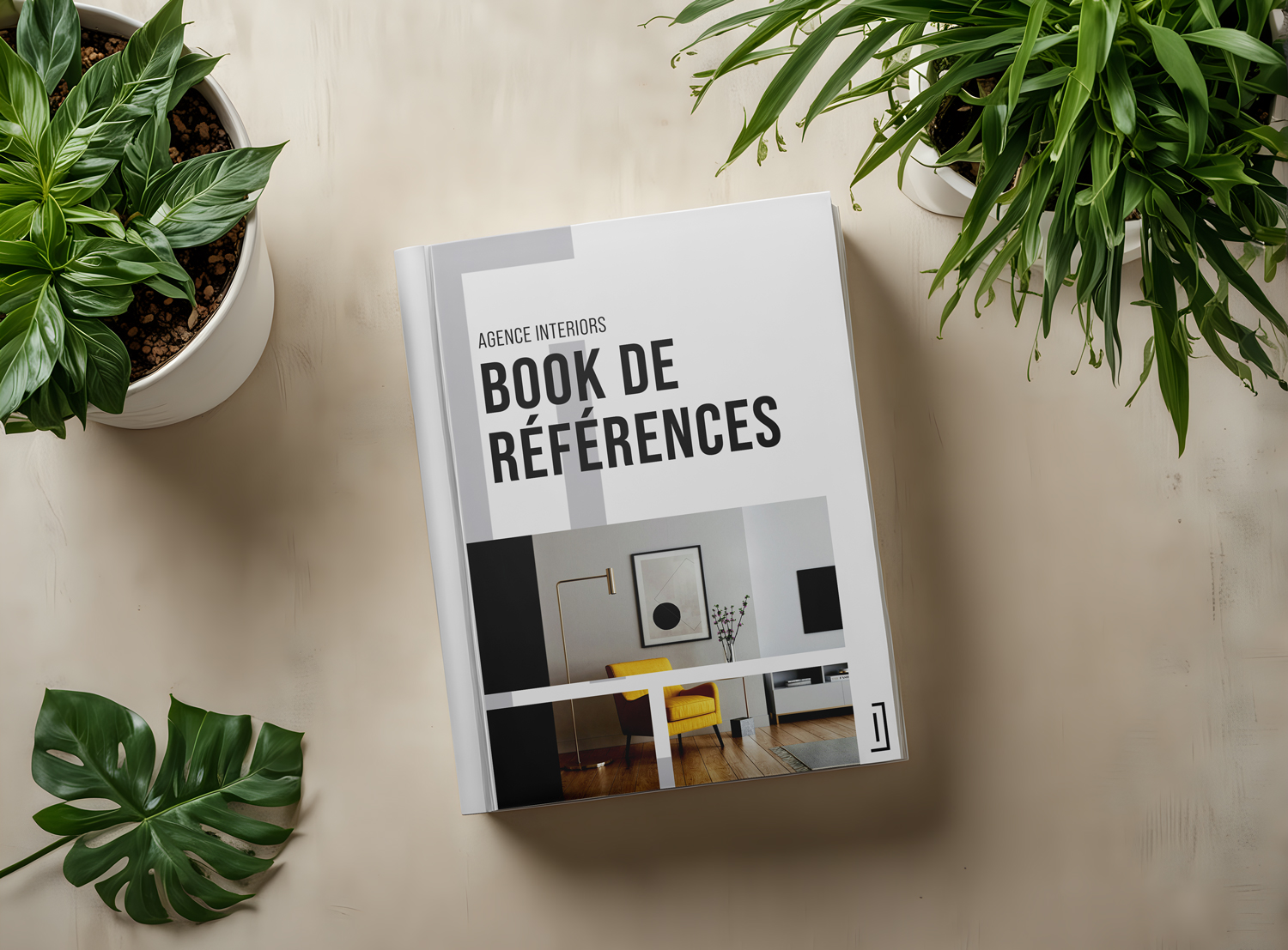 Interiors - Book Mockup