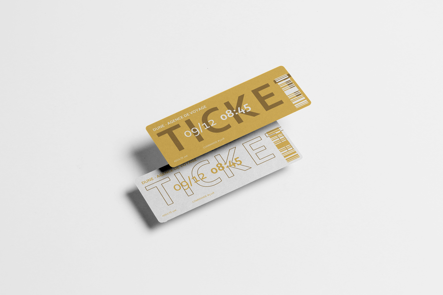 Dune - Double Ticket Mockup